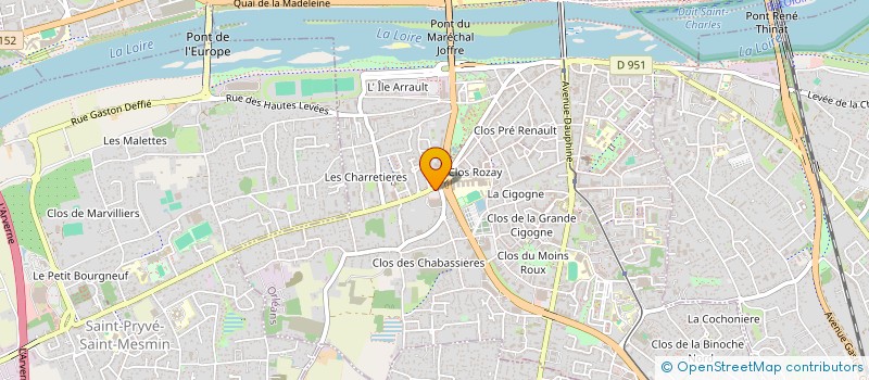 localisation de l'entreprise DASHINE DISTRIBUTION à ORLEANS