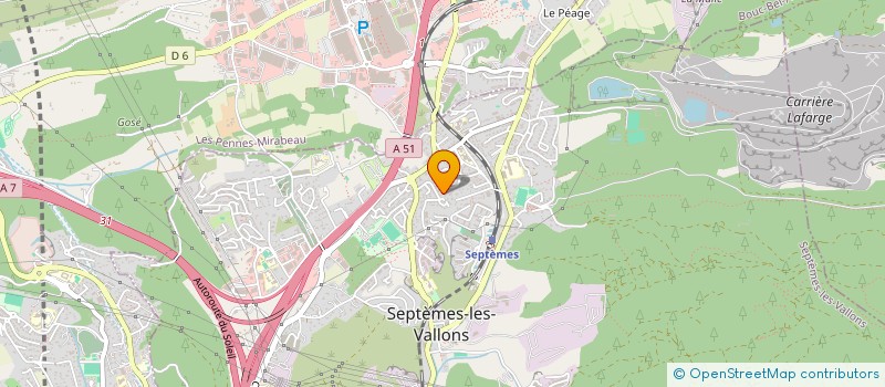 localisation de l'entreprise DASHKY à SEPTEMES-LES-VALLONS