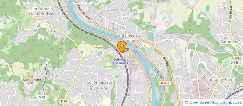 localisation de l'entreprise DASHTILDE  COLLONGES-AU-MONT-D'OR