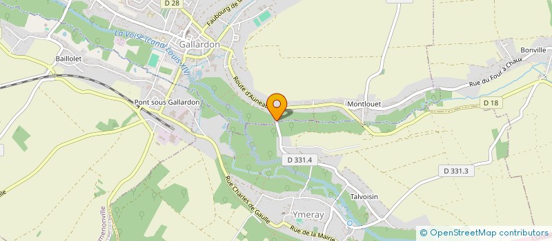 localisation de l'entreprise DASI à GALLARDON