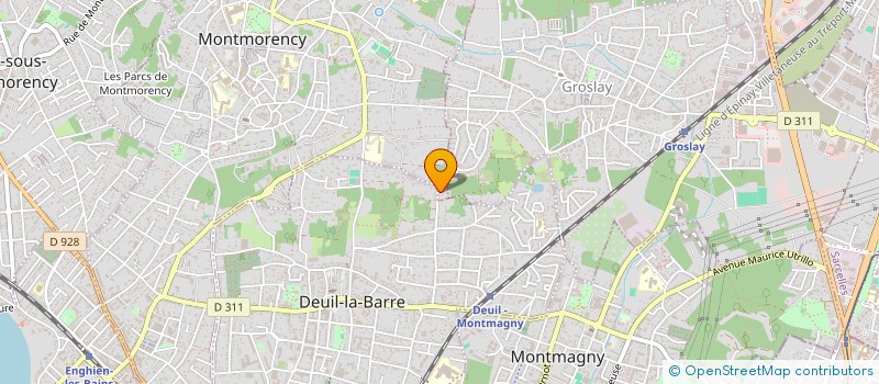 localisation de l'entreprise DASIDOM  MONTMORENCY