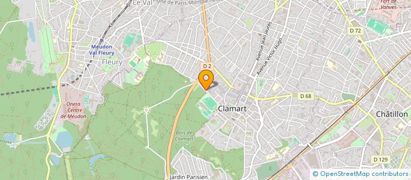 localisation de l'entreprise DASILVA ASC PRIVE  CLAMART