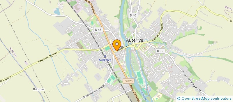 localisation de l'entreprise DASILVA-LEFORT EN ABREGE D&L à AUTERIVE