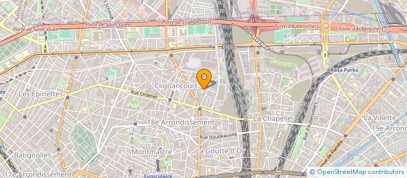 localisation de l'entreprise DASILVA S B à PARIS