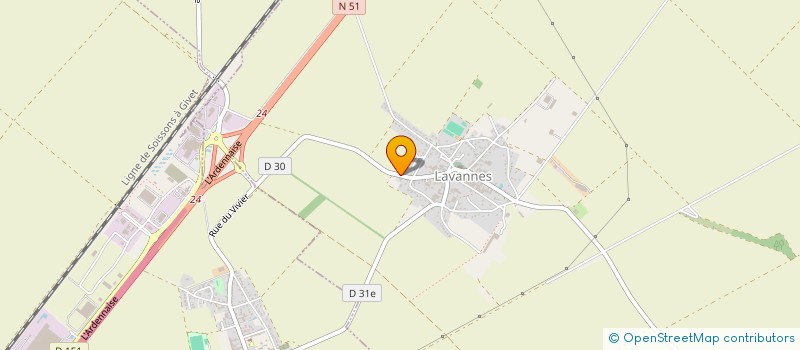 localisation de l'entreprise DASIMA  LAVANNES