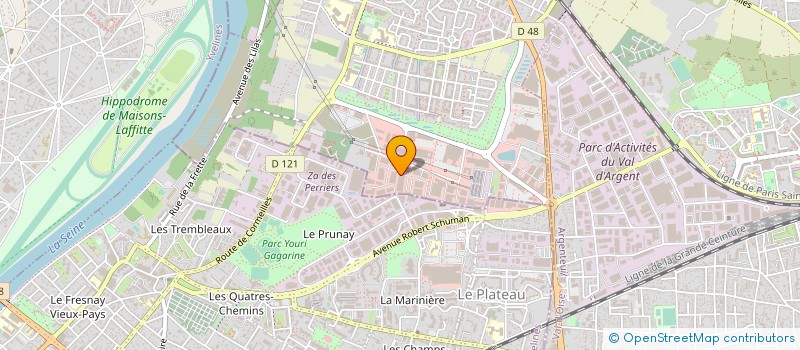 localisation de l'entreprise DASK FACADE à CORMEILLES-EN-PARISIS