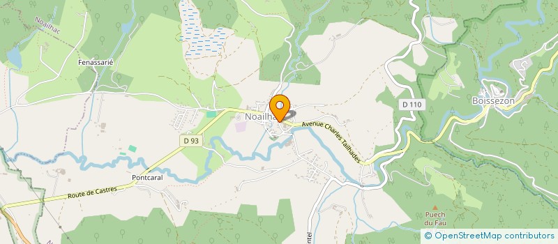 localisation de l'entreprise DASLOV RENOV  NOAILHAC