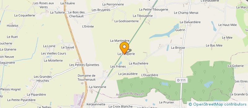 localisation de l'entreprise DASM  ARGENTRE-DU-PLESSIS