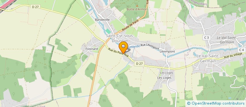 localisation de l'entreprise DASO à SAINT-CYR-SOUS-DOURDAN