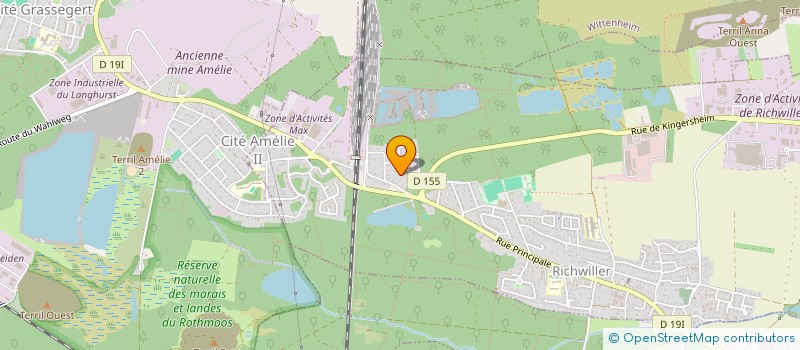 localisation de l'entreprise DASO  RICHWILLER
