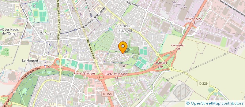 localisation de l'entreprise DASS&CO  CORMELLES-LE-ROYAL