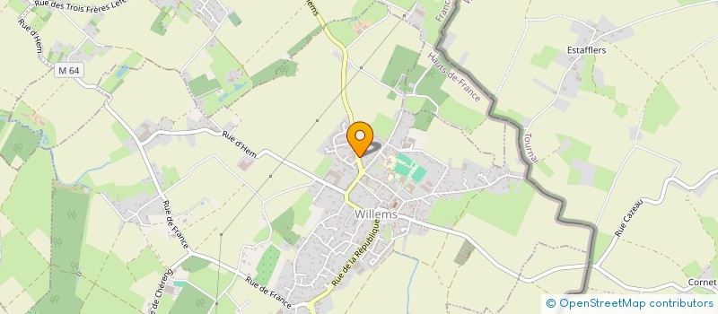 localisation de l'entreprise DASS'ELEC  WILLEMS