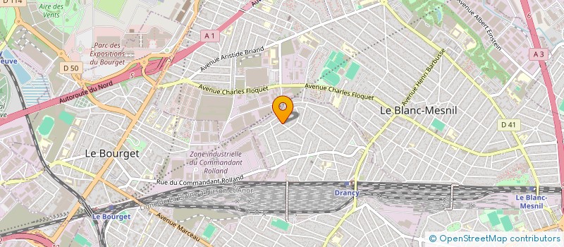 localisation de l'entreprise DASSA à DRANCY