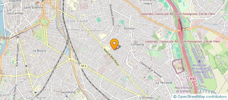 localisation de l'entreprise DASSA LENDNER PROMOTION à TOULOUSE