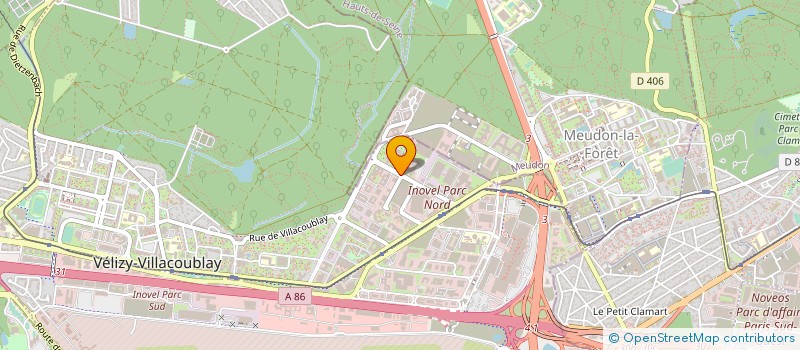 localisation de l'entreprise DASSAULT SYSTEMES à VELIZY-VILLACOUBLAY