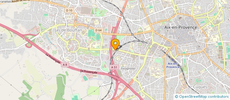 localisation de l'entreprise DASSAULT SYSTEMES PROVENCE à AIX-EN-PROVENCE
