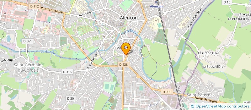 localisation de l'entreprise DASSE à ALENCON