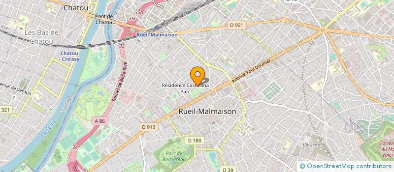 localisation de l'entreprise DASSE-HARTAUT à RUEIL-MALMAISON