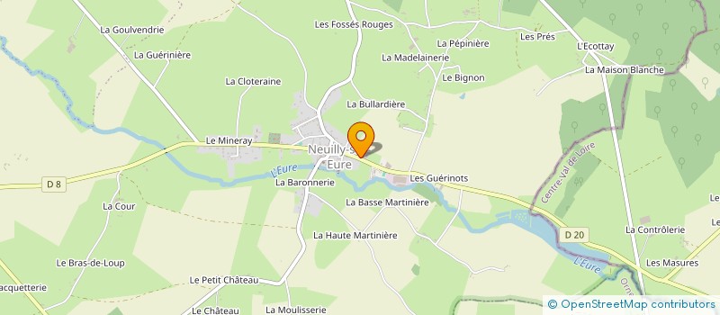 localisation de l'entreprise DASSE MATTHIEU à LONGNY LES VILLAGES