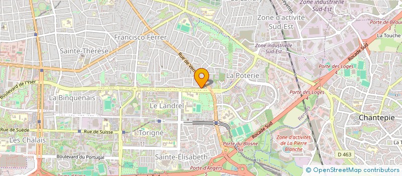 localisation de l'entreprise DASSE NETTOYAGE INDUSTRIEL à RENNES