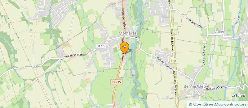 localisation de l'entreprise DASSE SA  MOMERES
