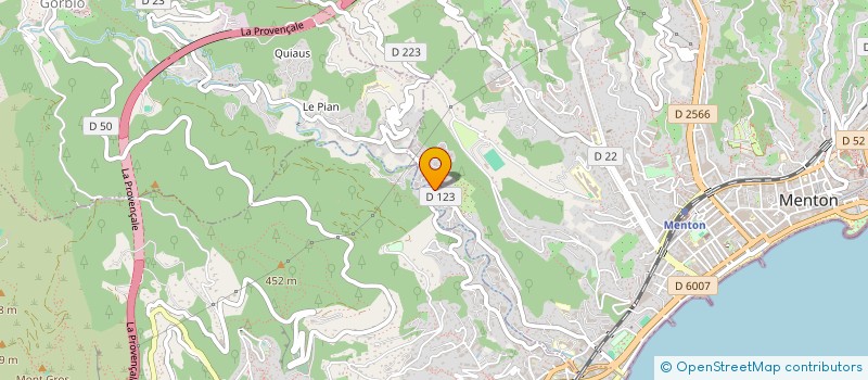 localisation de l'entreprise DASSI à ROQUEBRUNE-CAP-MARTIN