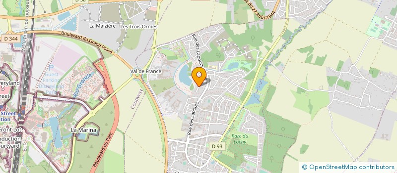 localisation de l'entreprise DASSIE DEPANNAGE à MAGNY-LE-HONGRE