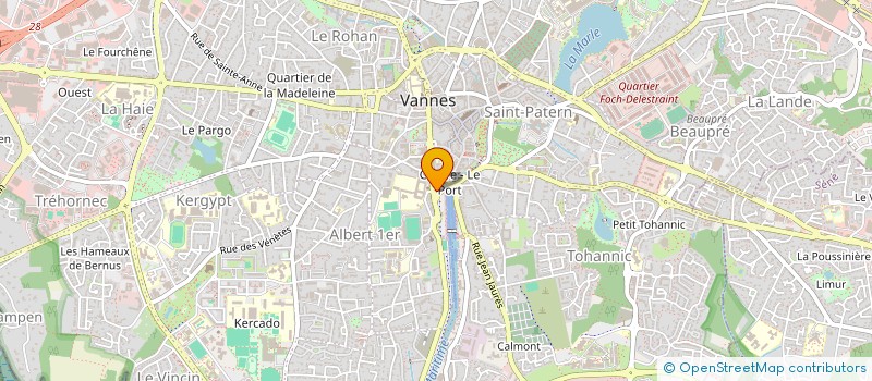 localisation de l'entreprise DASSO à VANNES