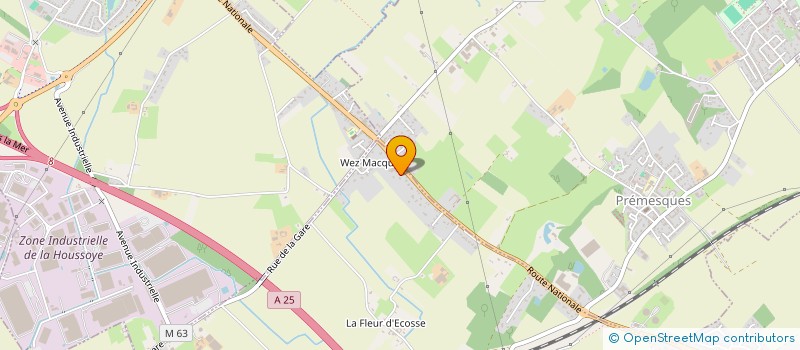 localisation de l'entreprise DASSONNEVILLE LOMME  ENNETIERES-EN-WEPPES