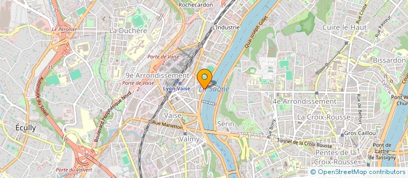 localisation de l'entreprise DASSONVILLE & ASSOCIES à LYON
