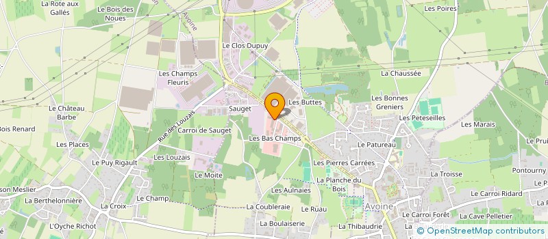 localisation de l'entreprise DAST GROUP  BEAUMONT-EN-VERON