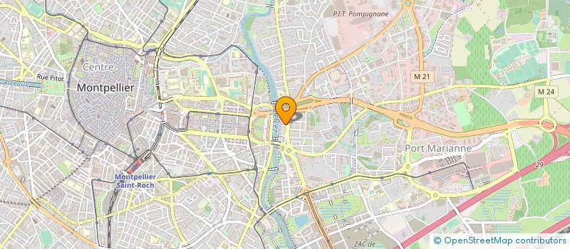 localisation de l'entreprise DAST INDUSTRIES à MONTPELLIER