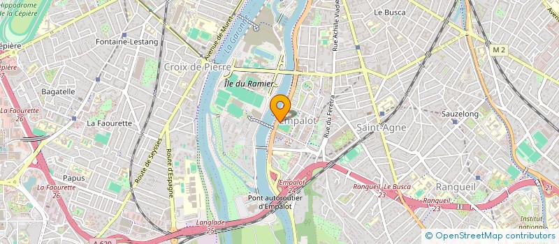 localisation de l'entreprise DASTE SPORT à TOULOUSE