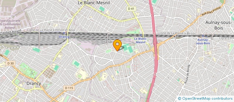 localisation de l'entreprise DASTEL à LE BLANC-MESNIL