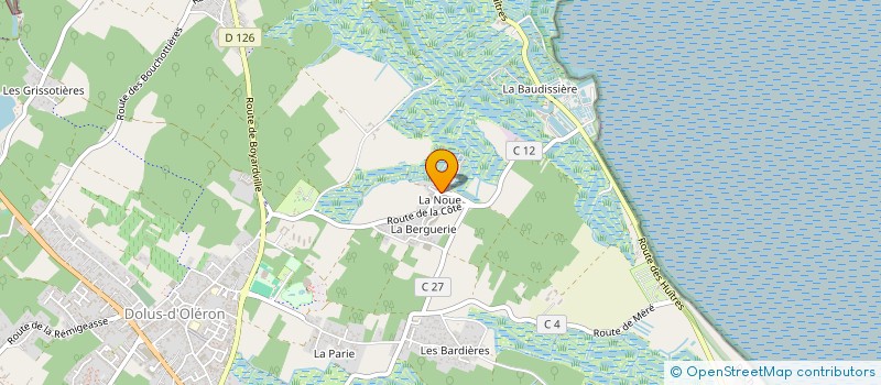 localisation de l'entreprise DASTG  DOLUS-D'OLERON