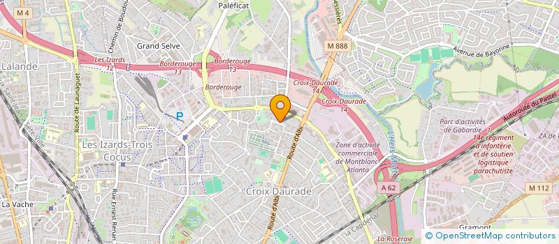localisation de l'entreprise DASTOP à TOULOUSE