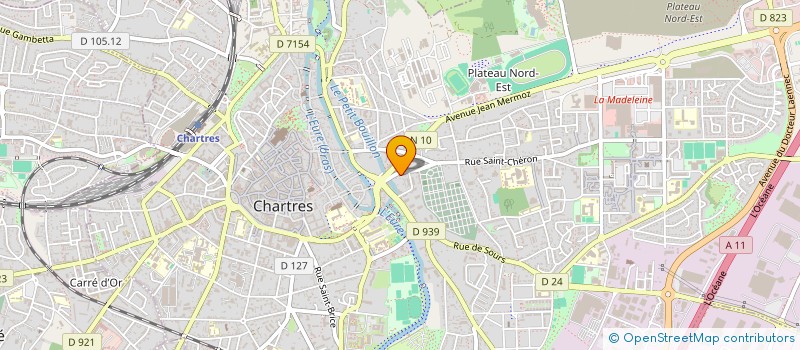 localisation de l'entreprise DASYMAJU à CHARTRES