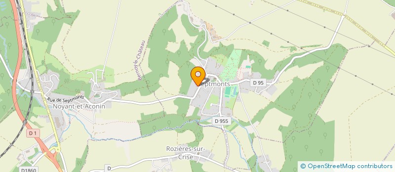 localisation de l'entreprise DAT  SEPTMONTS