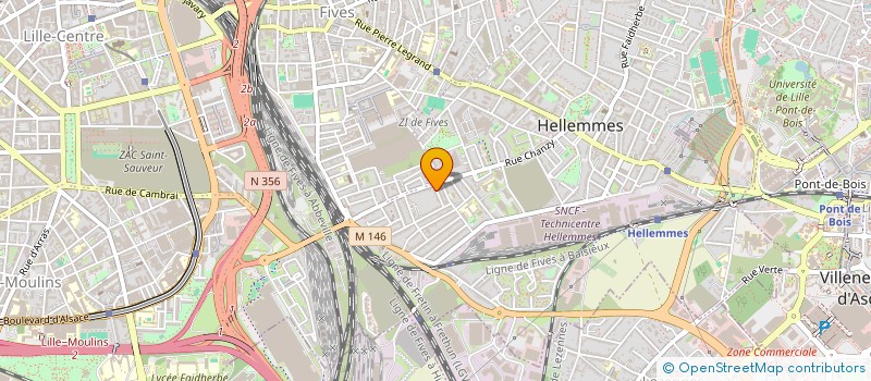 localisation de l'entreprise DAT ADS à LILLE
