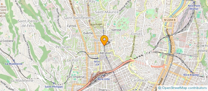 localisation de l'entreprise DAT'AIDS à NICE