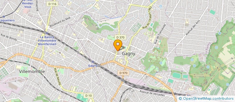 localisation de l'entreprise DAT CLEAN SERVICES  GAGNY