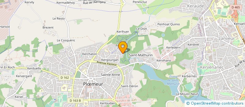 localisation de l'entreprise DAT FINANCES à PLOEMEUR