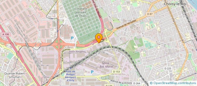 localisation de l'entreprise DAT-SCHAUB FRANCE à THIAIS