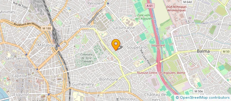 localisation de l'entreprise DATA à TOULOUSE