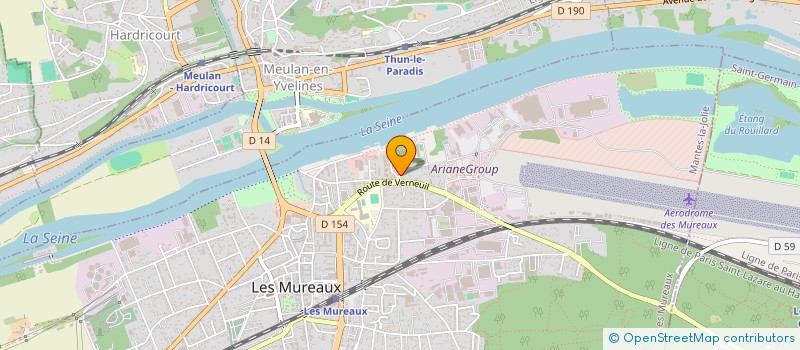 localisation de l'entreprise DATA++ à LES MUREAUX