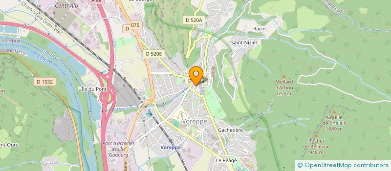 localisation de l'entreprise DATA ACCESS CONTROL à VOREPPE
