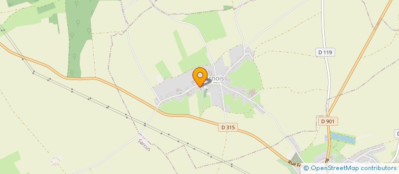 localisation de l'entreprise DATA AUDIOVISUEL  LE MESNIL-CONTEVILLE