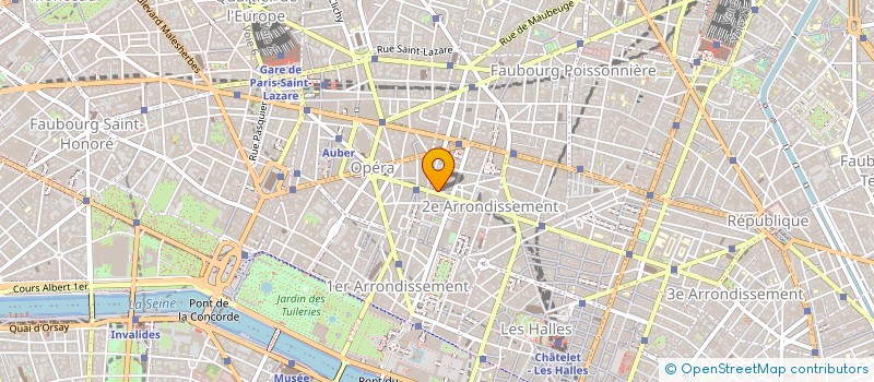 localisation de l'entreprise DATA BOOKS JOURNALS D B J à PARIS