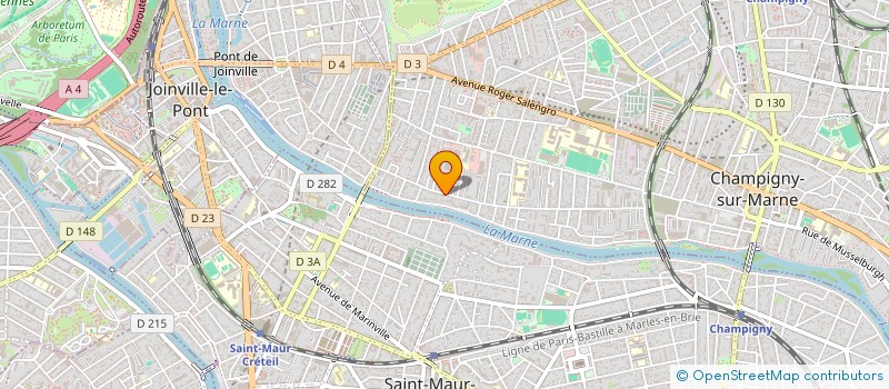 localisation de l'entreprise DATA BOOST CONSEIL  CHAMPIGNY-SUR-MARNE