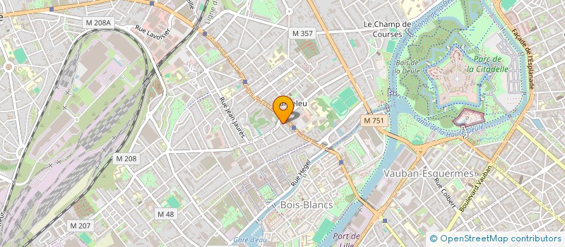 localisation de l'entreprise DATA BROADCAST à LILLE